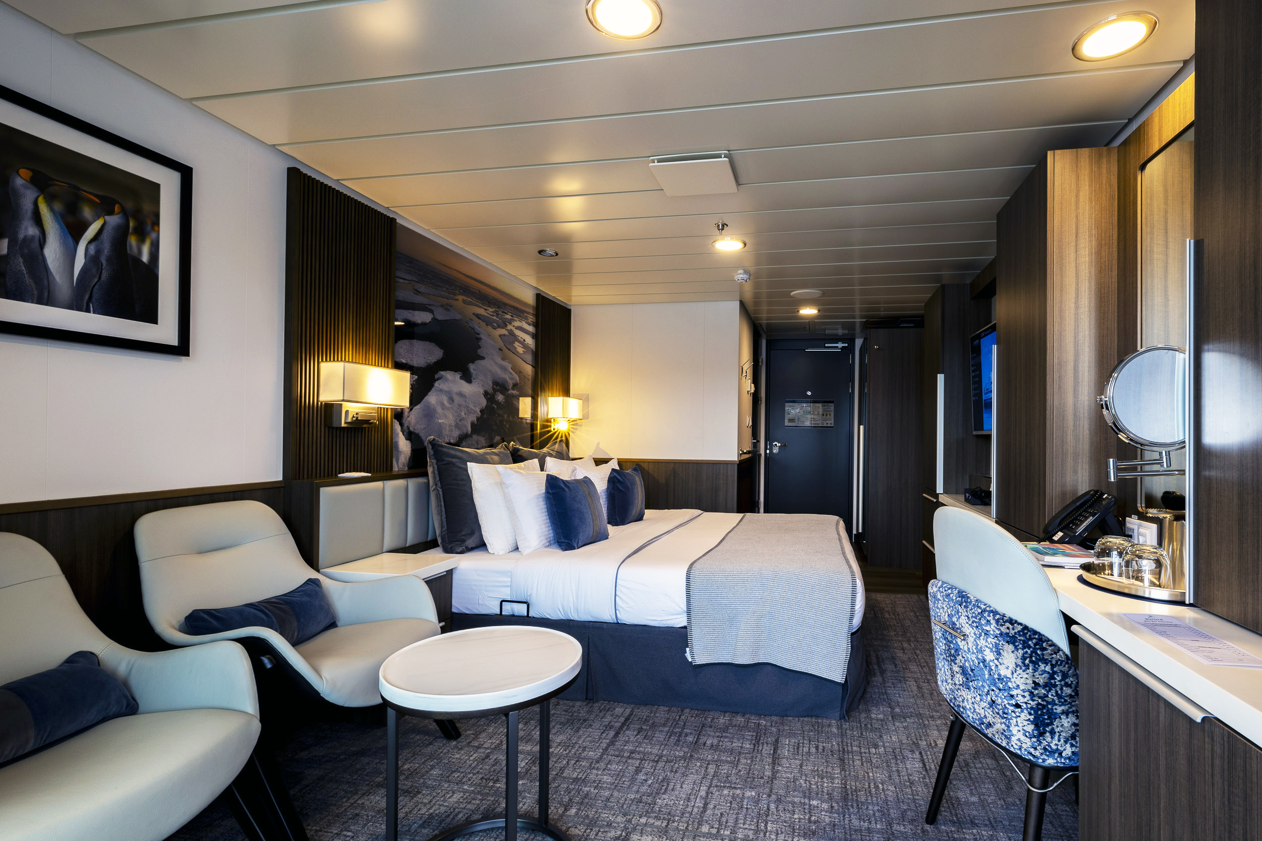 Sylvia Earle Balcony Stateroom Category A