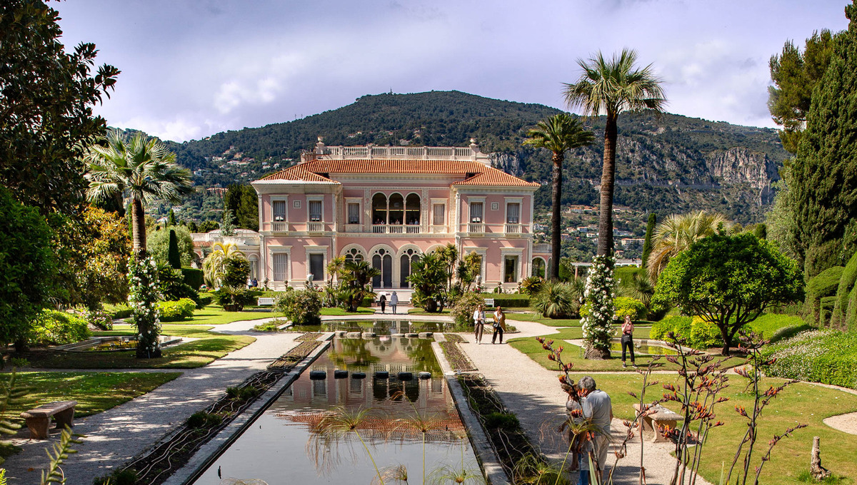 Spannende Ephrussi Rothschild Villa France Bild