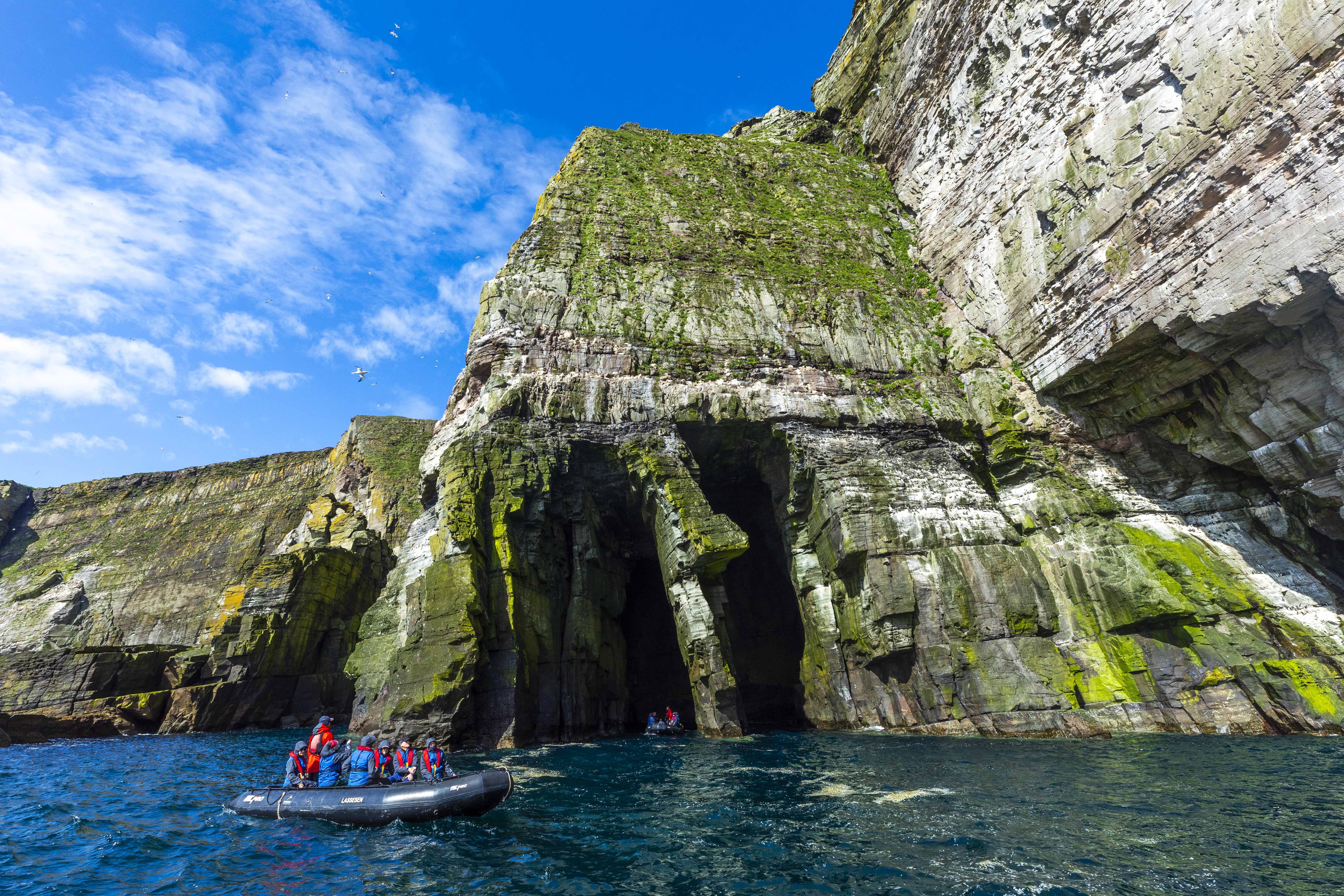 Zodiac Cruising, Isle of Noss, Scotland, Adrian Wlodarczyk