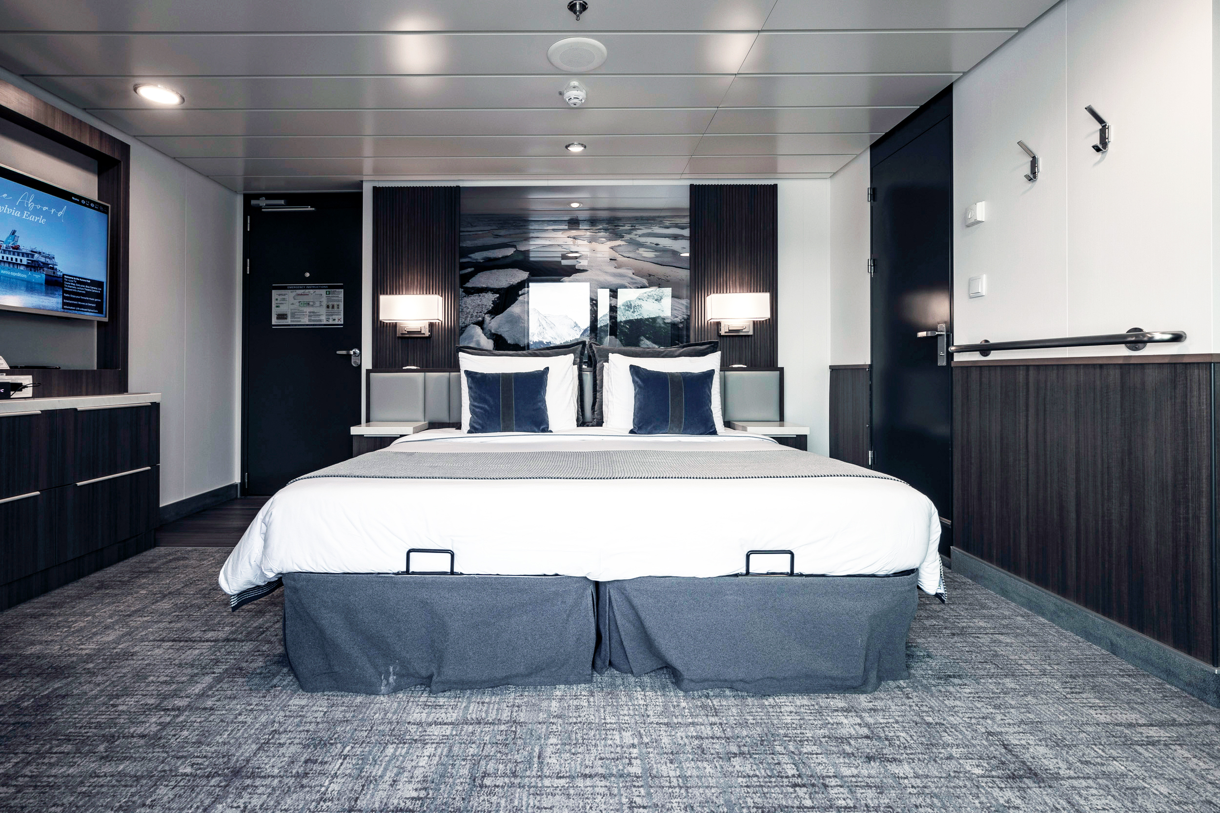 Sylvia Earle Balcony Stateroom Superior