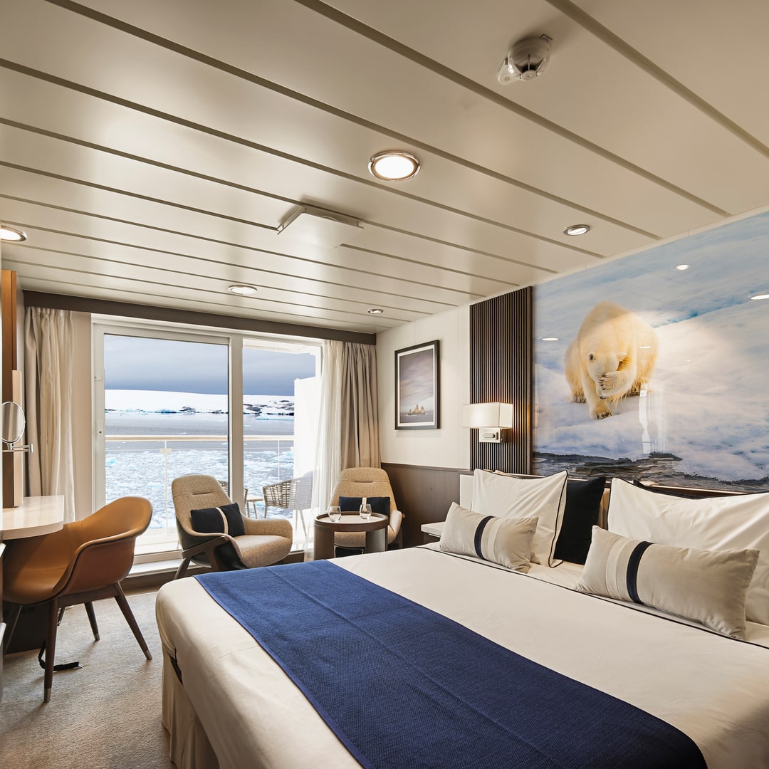 Douglas Mawson Balcony Stateroom Category C