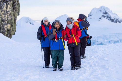 Passengers, Half Moon Island, Antarctica, Adrian Wlodarczyk