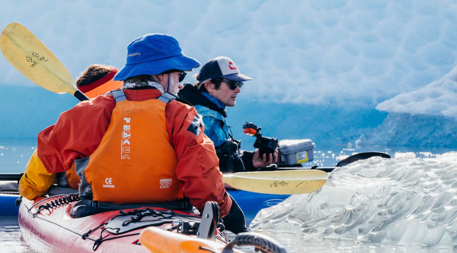 Kayaking in Svalbard