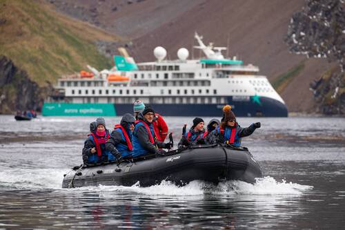 Godthul, South Georgia, Pia Harboure