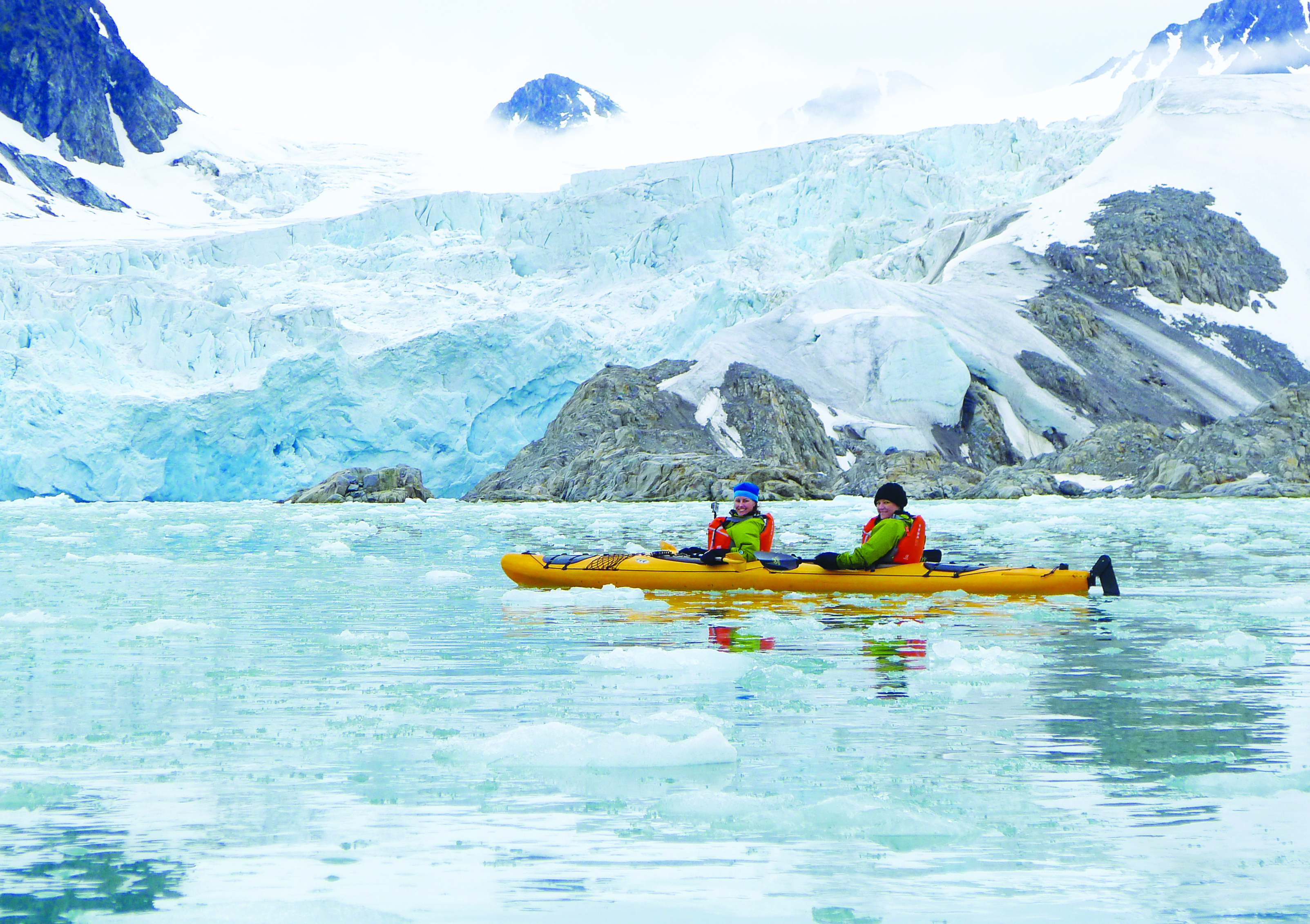 Kayaking in Spitsbergen, Svalbard; Al Bakker 1 Kayaking in Spitsbergen, Svalbard; Al Bakker 1