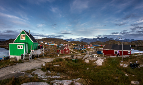 Small community in Itilleq, Greenland; Mads Pihl, Visit Greenland