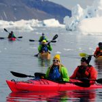 Kayaking at Viewpoint, Antarctica; Massimo Bassano