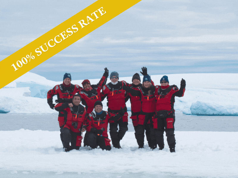 100$ Success Antarctica Campaign Tile