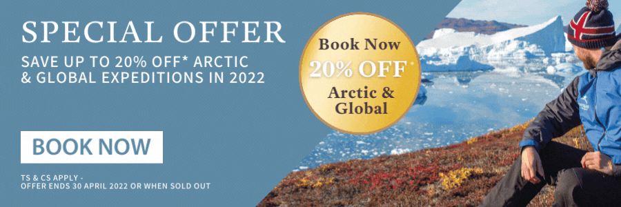 Arctic & Global 20% off Homepage Tile Apr 22