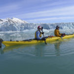 Two People Kayaking in Spitsbergen, Svalbard; Al Bakker 1